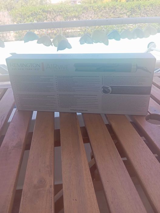 Prancha de cabelo Remington Air Vive 2 in 1 Air Styler -  Nova