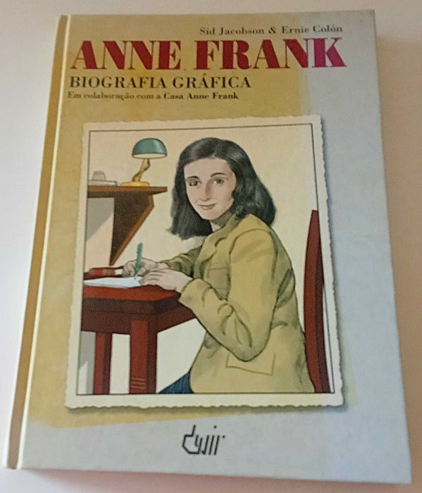 Anne Frank, Biografia Gráfica, de Sid Jacobson & Ernie Colón  PORTES GRÁTIS*