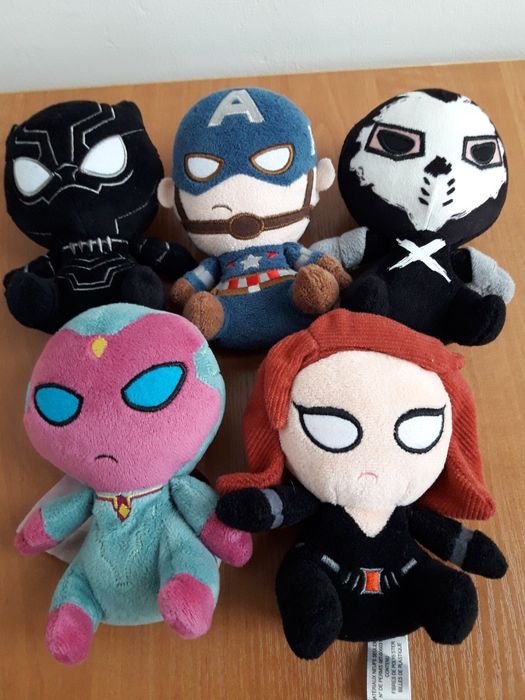 Мягкая игрушка мини MARVEL оригинал 13 см