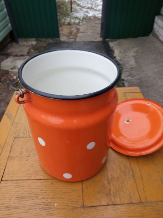 бидончик эмалированый