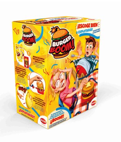 Presente NATAL Crianca! Brinquedo Crianca Burguer BOOM