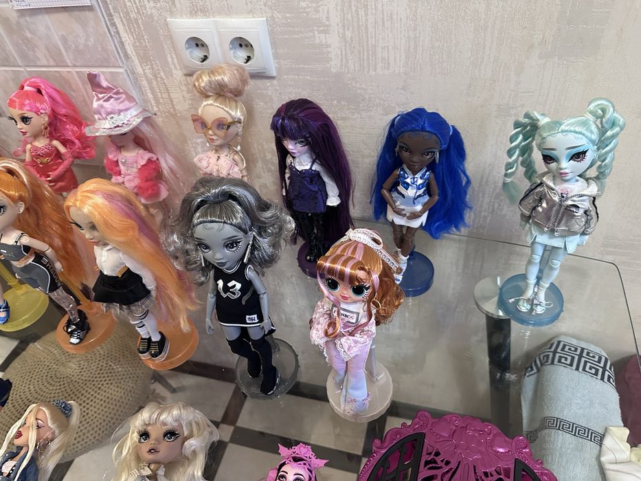 Ляльки RAINBOW SHADOW HIGH, monster high, Bratz, LOL OMG.
