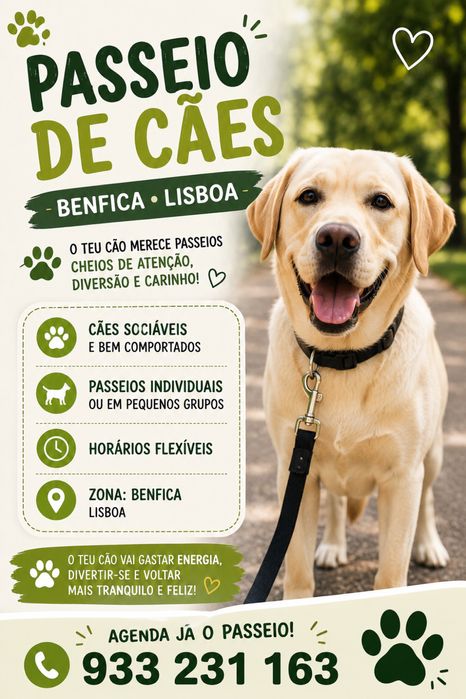 Passeio de cães