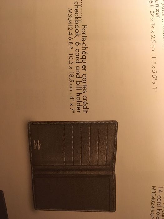 Carteira Louis Vuitton, toile monogram