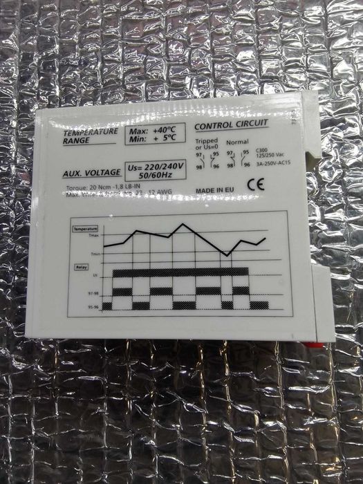 Relé eletrónico Temperatura Térmico Fanox 5ºC até 40ºC