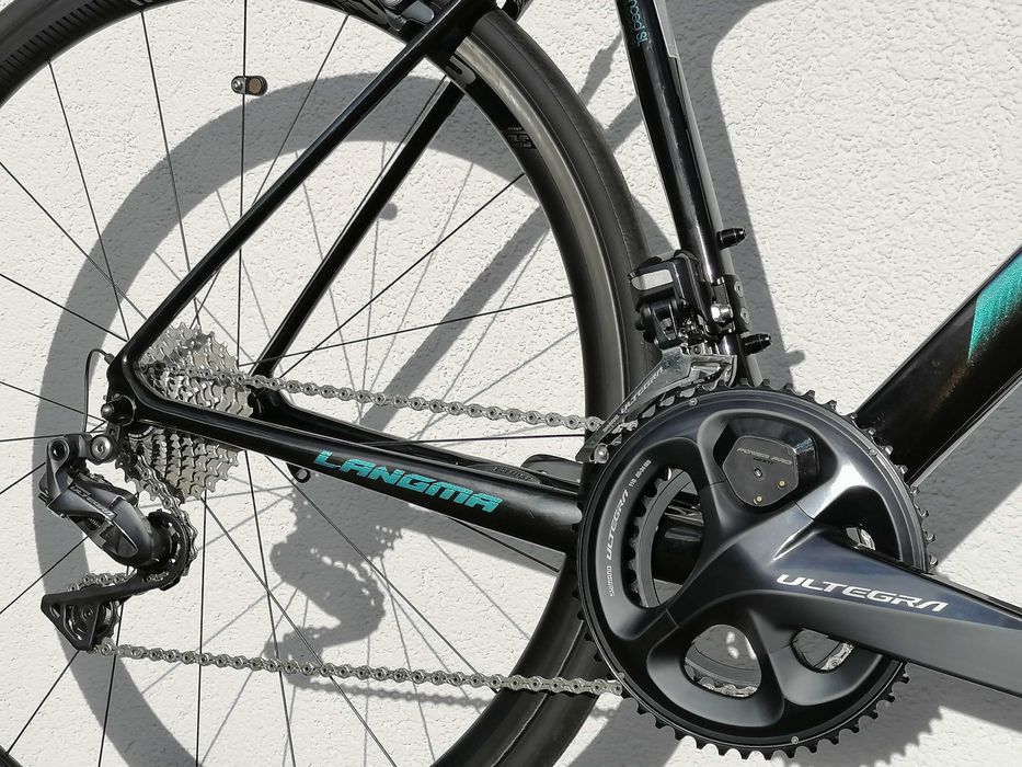 55 Giant Langma SL Liv Damski 6.9kg 1 Di2 Ultegra Miernik Mocy Carbon