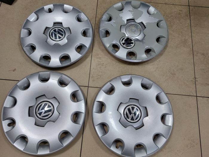 Kołpaki VW 15" Komplet Oryginalne Passat Golf Caddy Touran