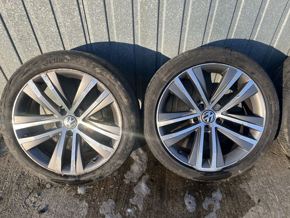 Komplet felg orginalnych Volkswagen 18” 5X112 225/45 ET 35