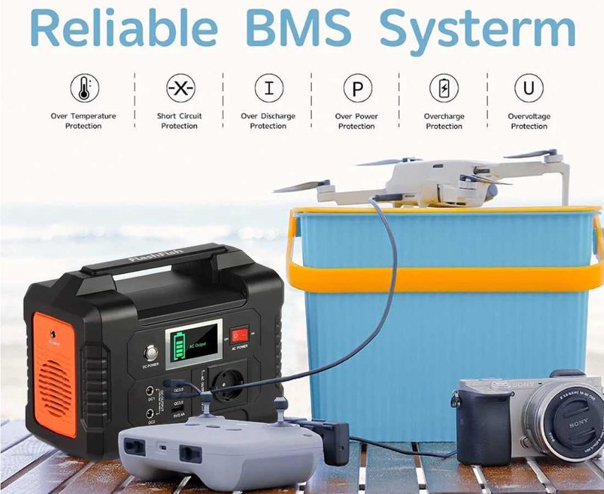 Портативная электростанция. Портативная зарядная станция