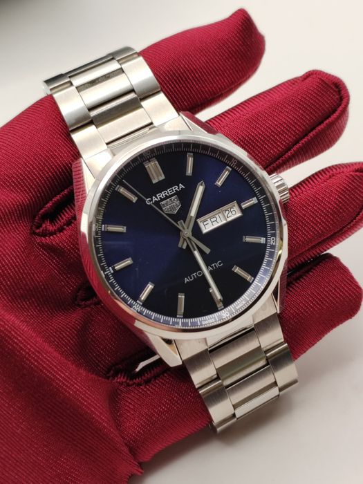 Jak Nowy, Salon PL. TAG Heuer Carrera Niebieski/Stal Ø41 mm ref. WBN2012.BA0640