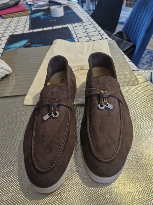 mokasyny Loro Piana Summer Walk Charms