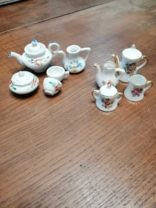 Conjuntos de chá em miniatura
