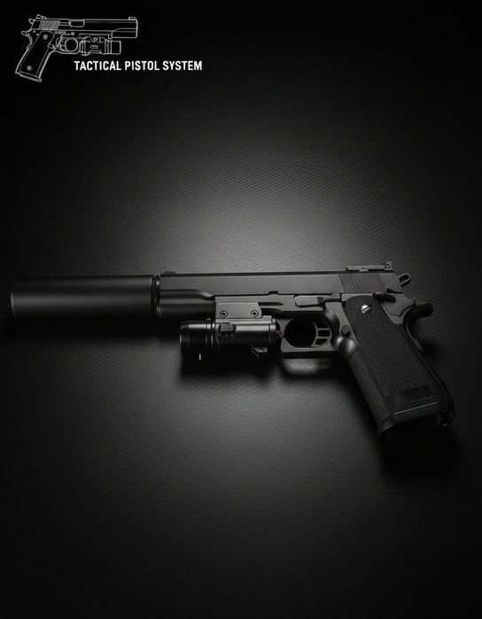 Акція! Кращий подарунок - металевий  пістолет(іграшка для розваг)