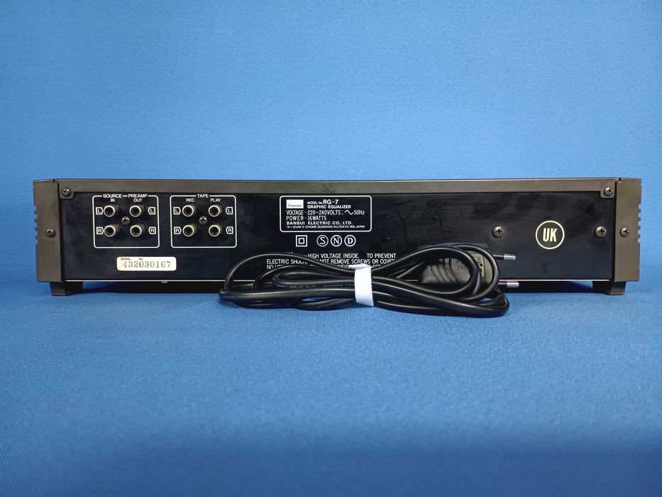 équalizador SANSUI RG-7