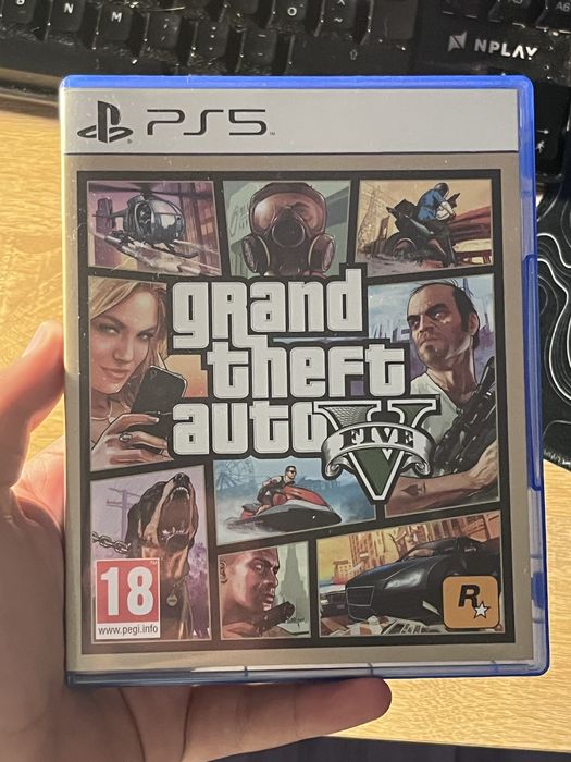 Gta 5 para ps5 em disco