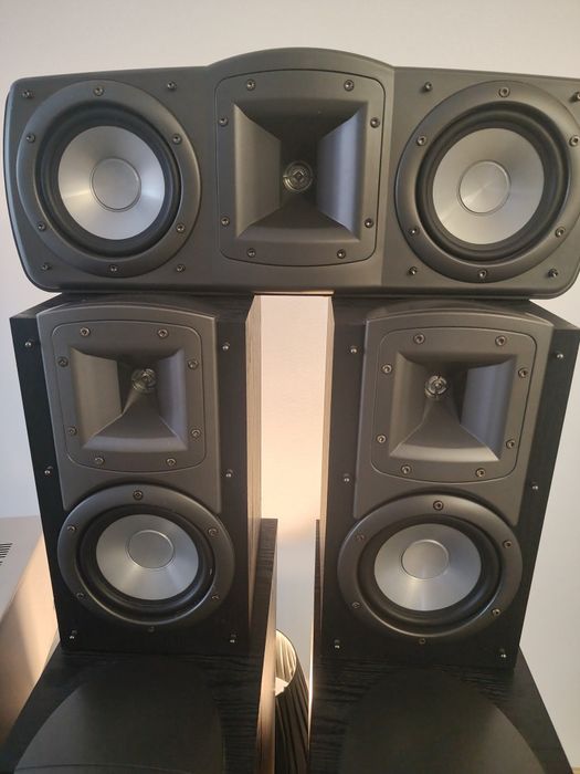 Głośniki KLIPSCH- amplituner ONKYO