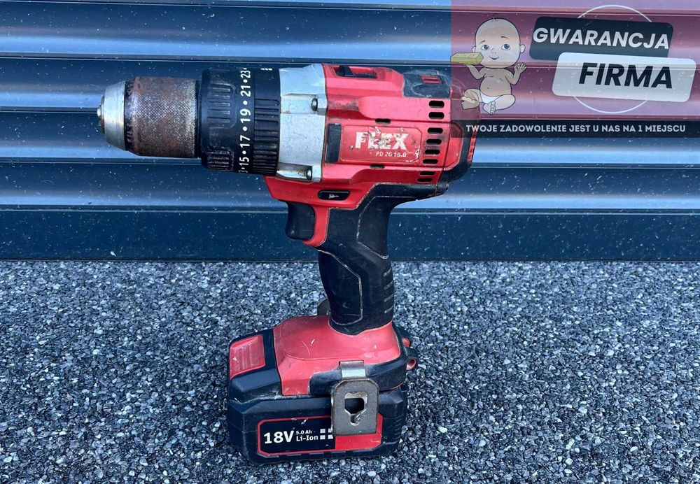 Wkrętarka Flex PD 2G 18.0-EC + aku FLEX 5Ah | UŻYWANA |