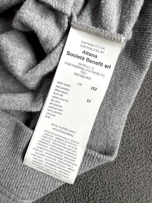 MOSCHINO damska szara bluza crewneck r. XS / NOWA / ORYGINALNA