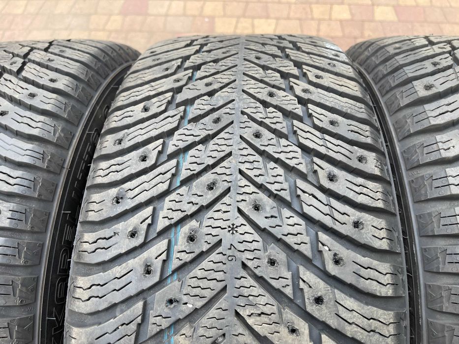 4076. Koła zimowe 18" Mercedes C236 CLE oryginalne AMG 245/45/18 Nokian 2023r 9mm