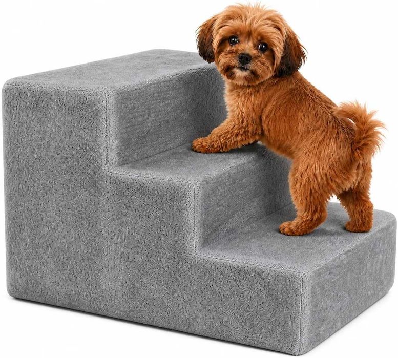 Escada para cães e gatos - cinzento-claro - Muito bom estado