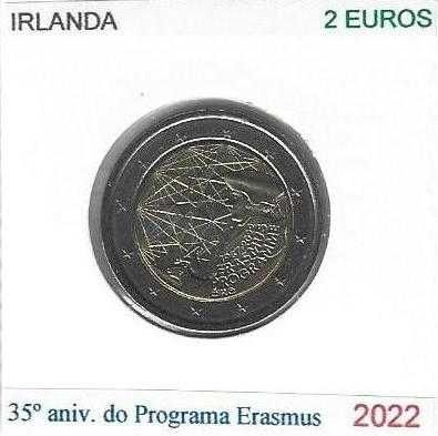 Erasmus - 2022 - - - - - - Moedas Comemorativas de 2,00 €