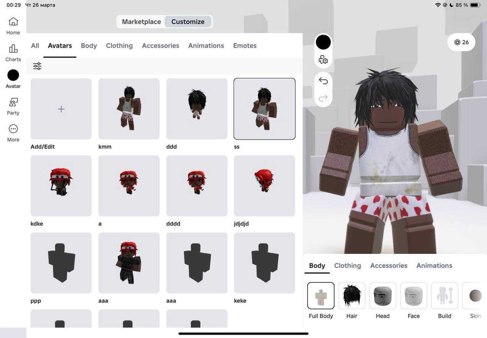 Акаунт роблокссс