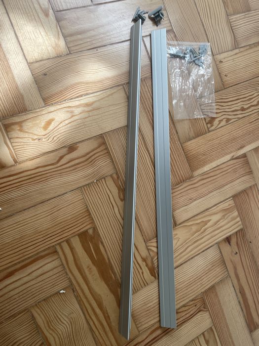 Calhas para cortinas de sótão 54 cm