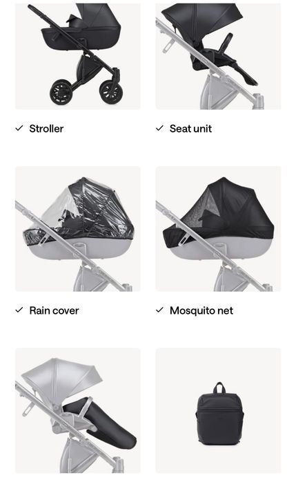 Conjunto carrinho Anex E/type Pixie cadeira auto Avionaut Pixel 0-13kg