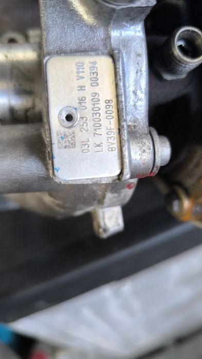 Turbo Audi 1.6tdi