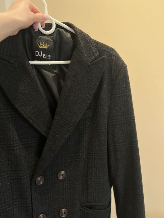 Пальто чоловіче чорне