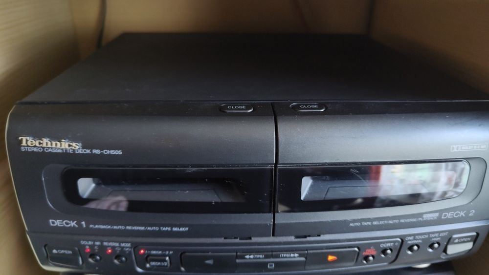 Wieża Technics SE CH-515A, zadbana ,komplet kolumny+pilot, 100% sprawn