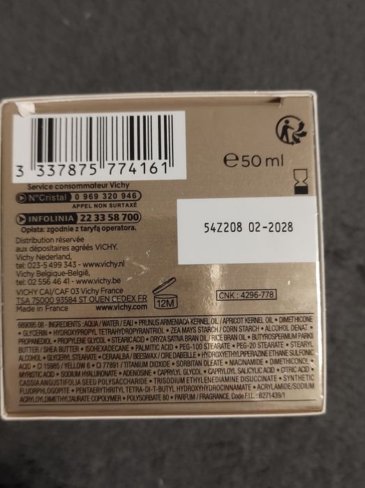 Krem Vichy przeciwzmarszczkowy