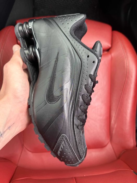 (ОПЛАТА ПІСЛЯ ОГЛЯДУ)Nike Shox R4 Black Найк Шокс Р4 Чорні