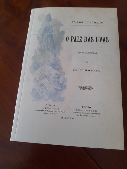 Livro - O Paiz das Uvas