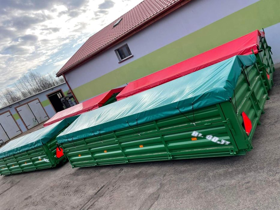 Zabudowa przyczepy rolniczej HL 8011 (HW 6011, thk5, D47, D50)