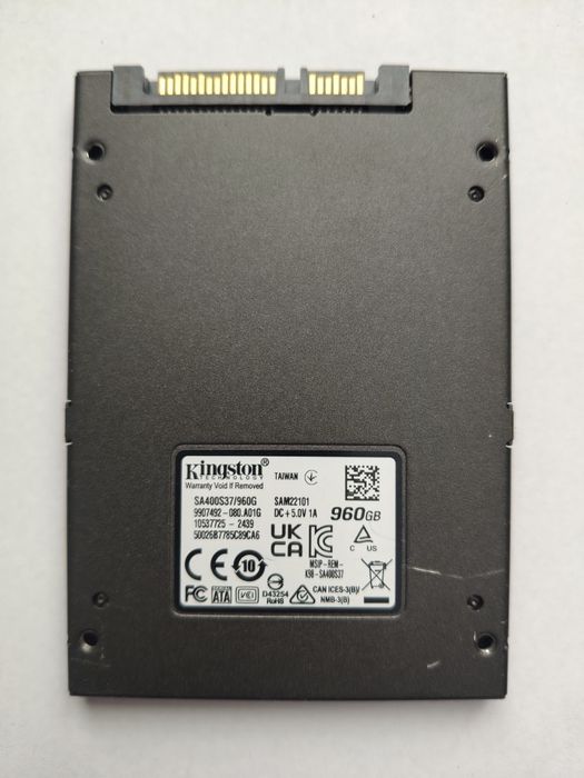 ssd KINGSTON SA400S37960G : 960,1 GB