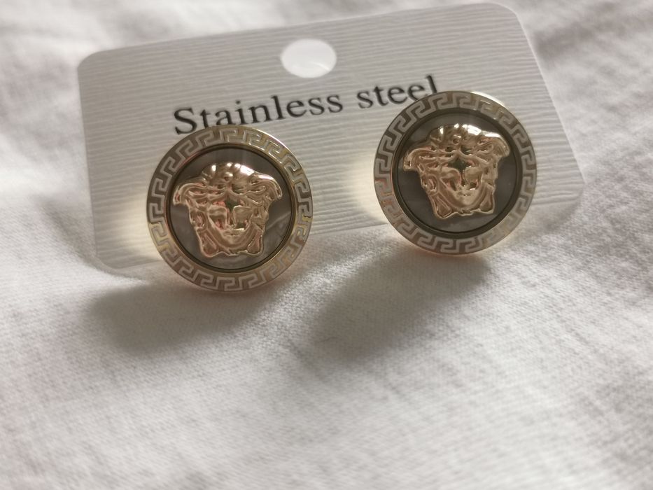 Kolczyki Versace medusa earrings
