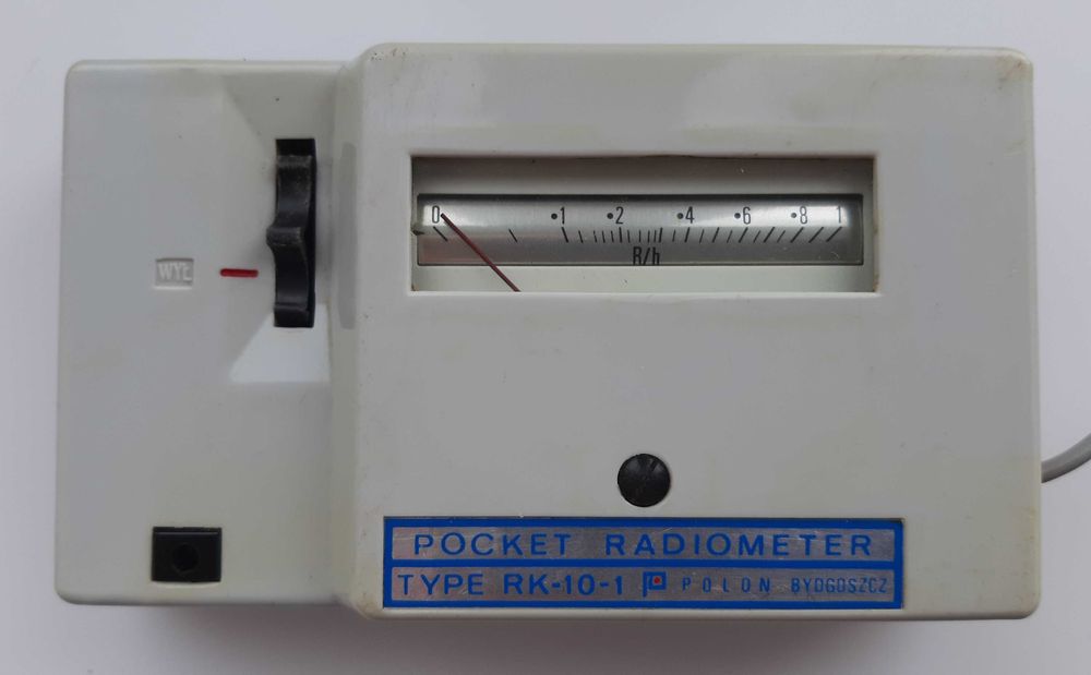Radiometr RK-10 Polon licznik geigera , dozymetr