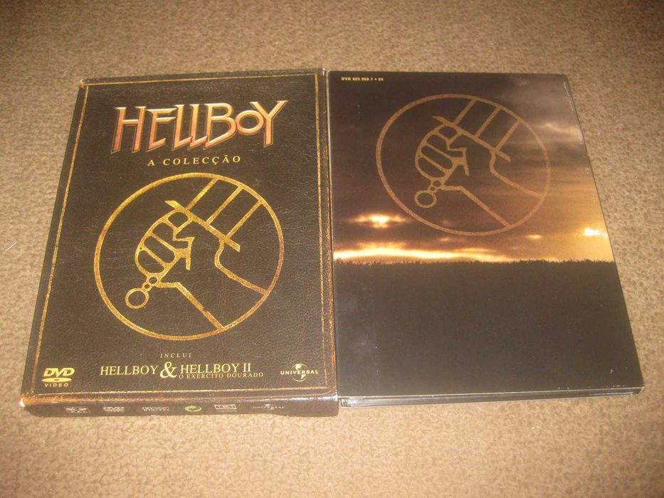 Colecção em DVD "Hellboy" Edição Especial Digipack com Box Arquivadora