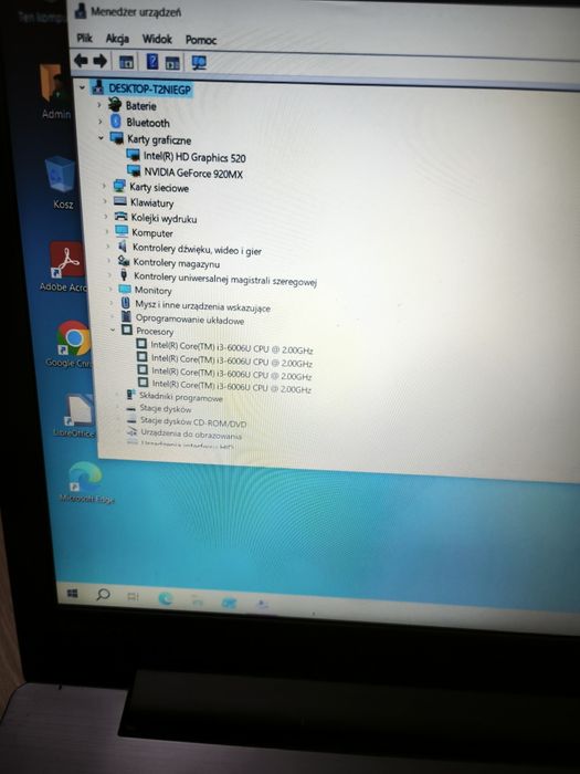 Laptopy Lenovo  Ideapad 320 i3/8Gb/256GBSSD