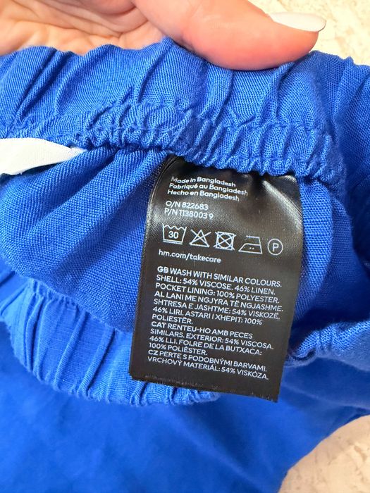 Лляні штани H&M