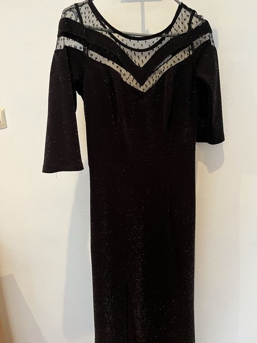 Piękna sukienka Blue Shadow rozmiar 38