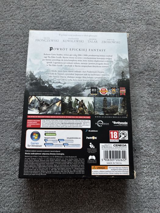 Gra skyrim pc pl