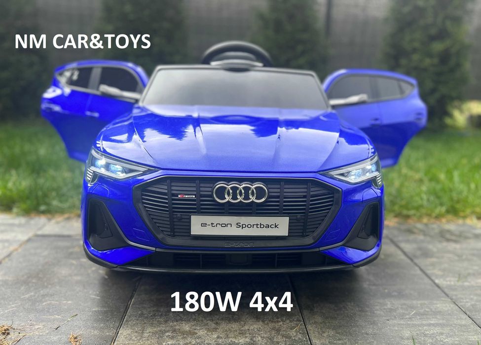 Audi E-Tron 180W Napęd 4X4 Sportback AUTO auta akumulator Pojazd