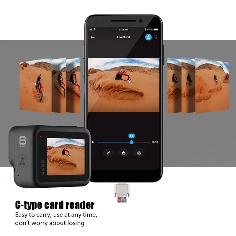 Кардридер Тайп си картридер Card reader Type c ОТГ OTG: 95 грн. - Інші ...