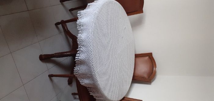 Toalha em crochet
