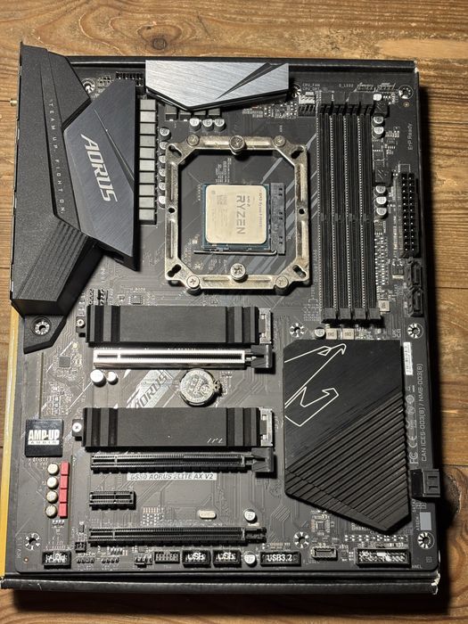 ryzen 9 5900x + b550 aorus elite ax v2