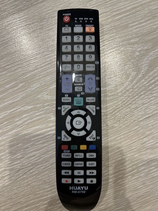 Пульт дистанційного керування HUAYU SAMSUNG RM-D762 LCD TV