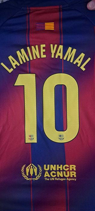 FC Barcelona Lamine Yamal Różne Rozmiary! Sezon 25/26 Szybka Wysyłka