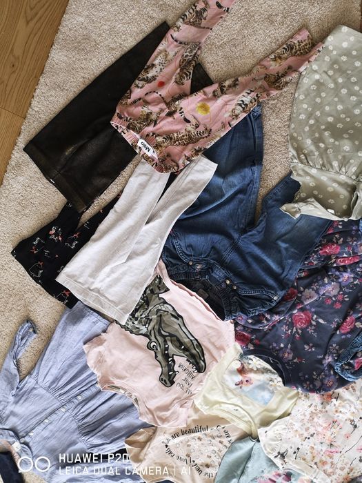 Ubranka dla dziewczynki 92 Zara kappahl hm river island I in.